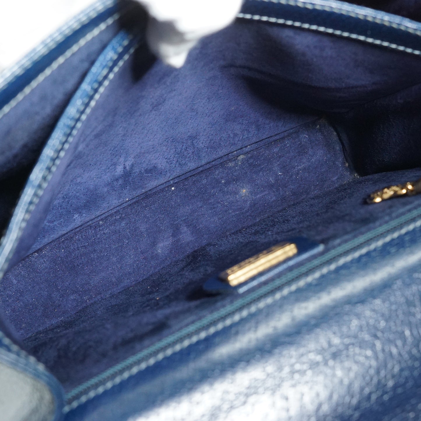 Vintage Square Box Top Handle Bag