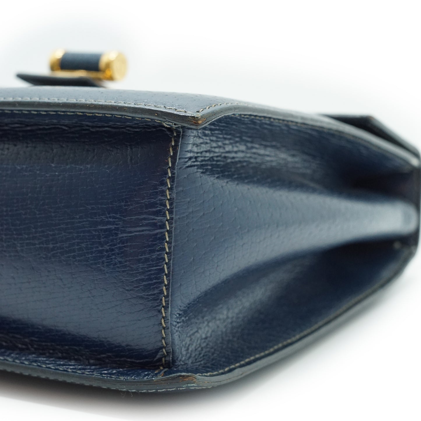 Vintage Square Box Top Handle Bag