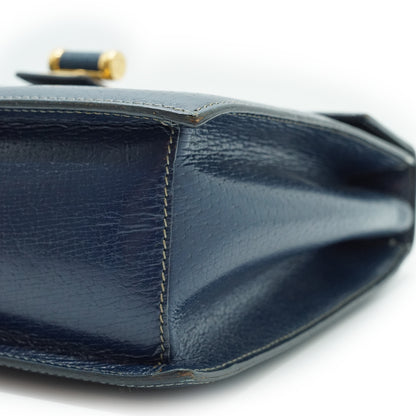 Vintage Square Box Top Handle Bag