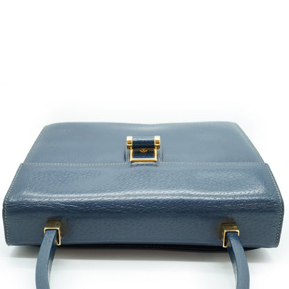 Vintage Square Box Top Handle Bag