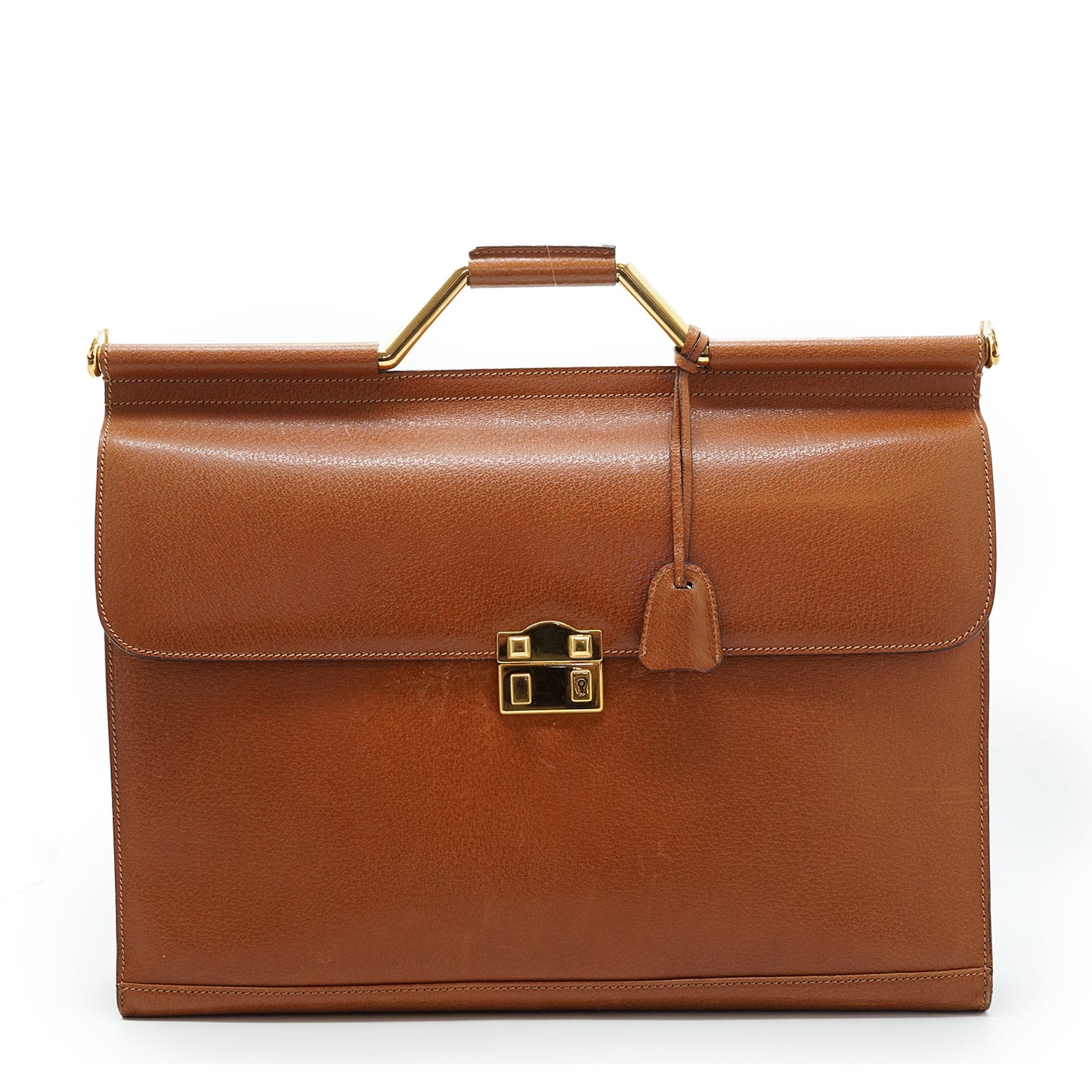 Vintage Business Top Handle Bag