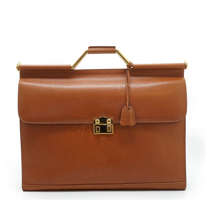 Vintage Business Top Handle Bag