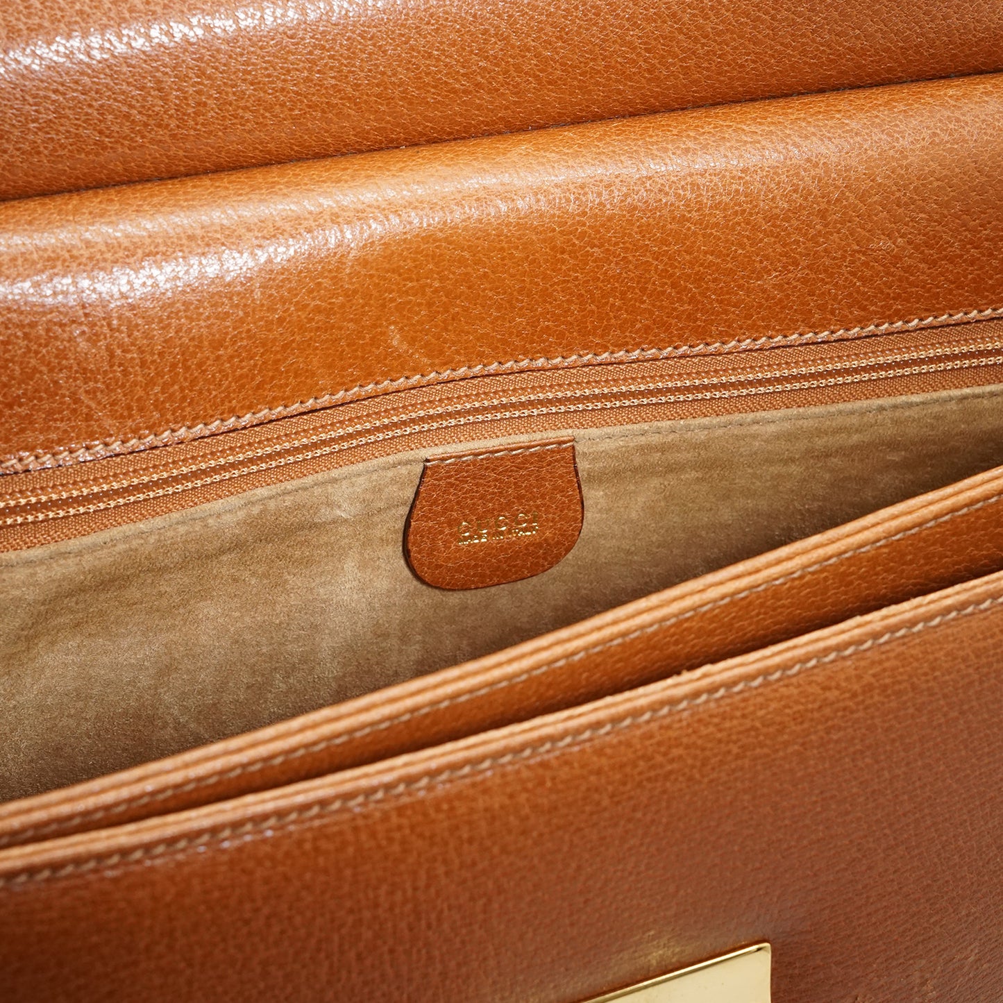 Vintage Business Top Handle Bag