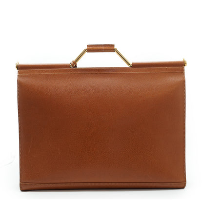Vintage Business Top Handle Bag
