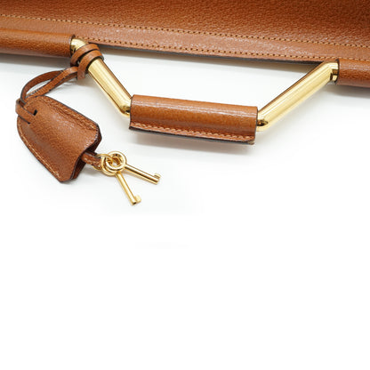 Vintage Business Top Handle Bag