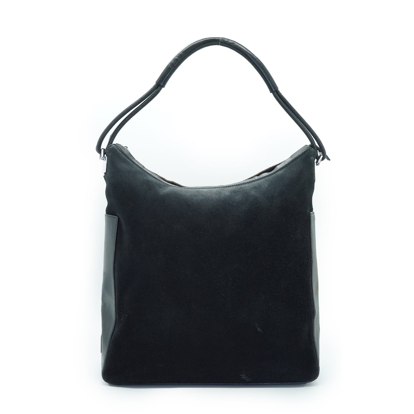 Vintage Suede Hobo Bag