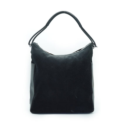 Vintage Suede Hobo Bag