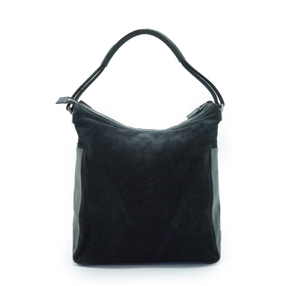 Vintage Suede Hobo Bag