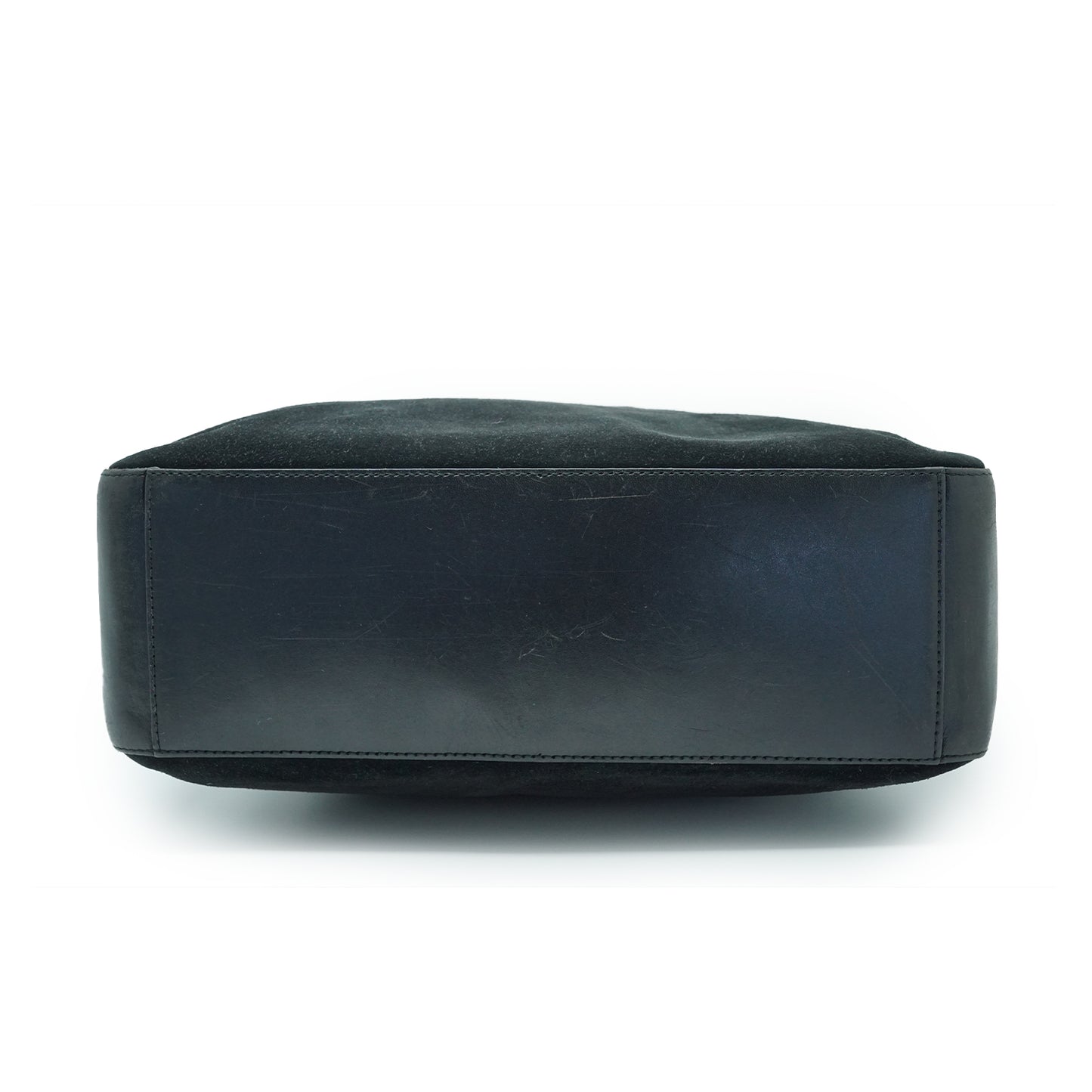 Vintage Suede Hobo Bag