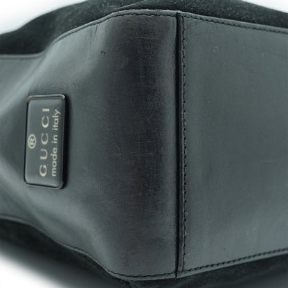 Vintage Suede Hobo Bag