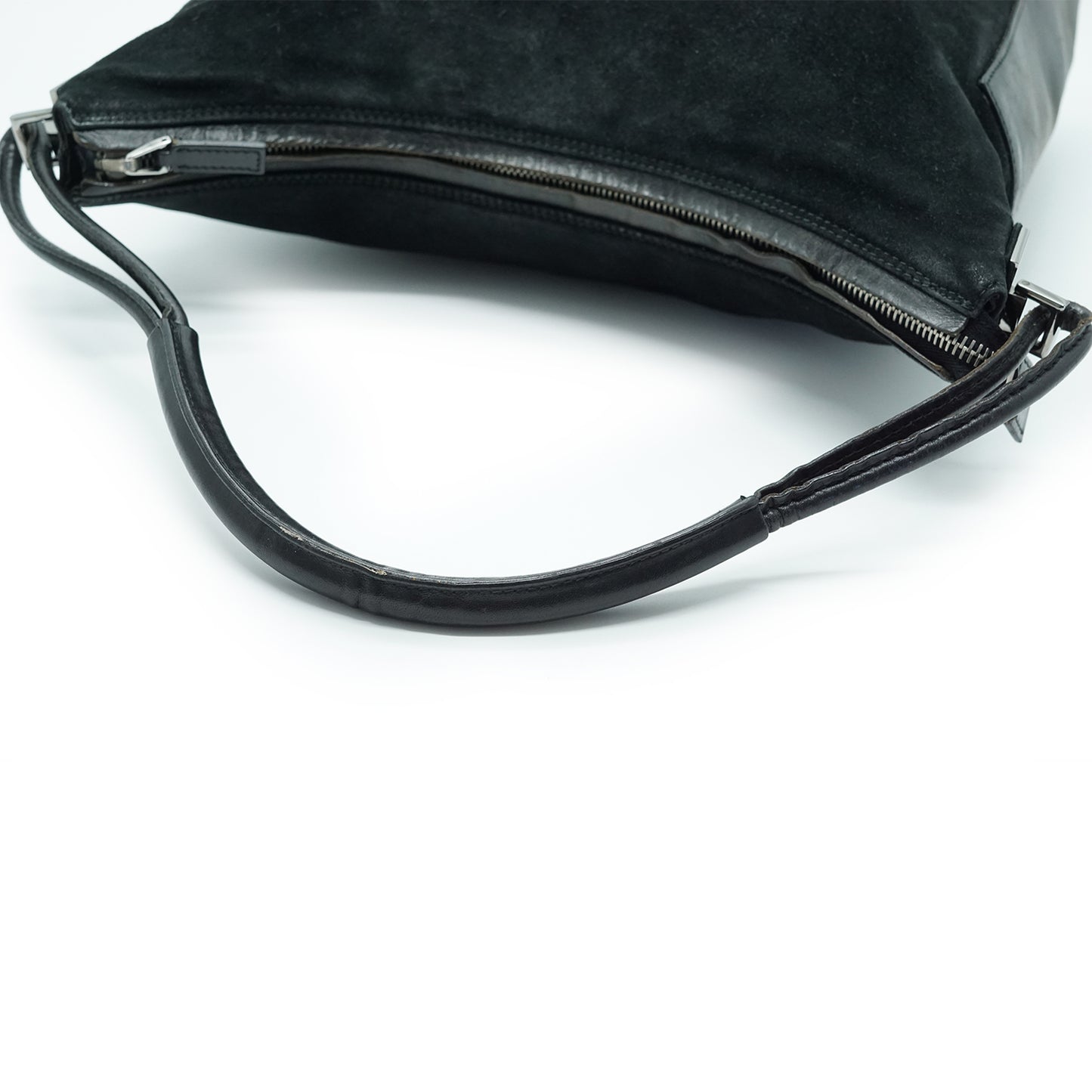 Vintage Suede Hobo Bag