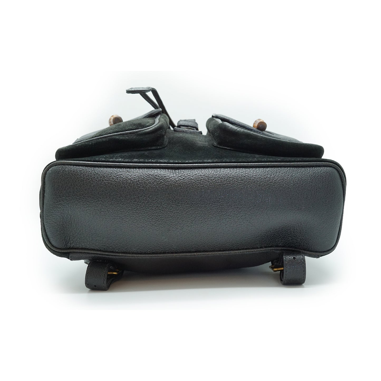 Vintage Bamboo Suede Backpack GM