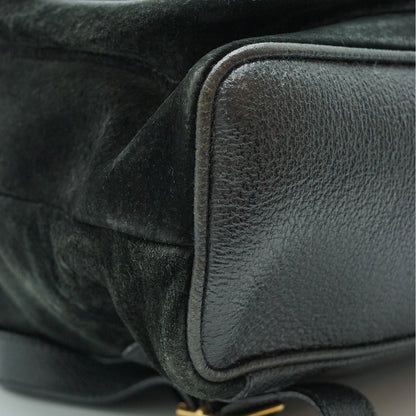 Vintage Bamboo Suede Backpack GM