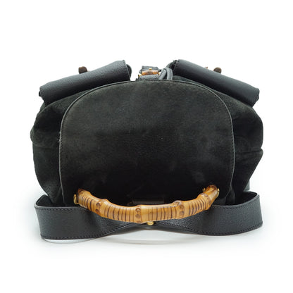 Vintage Bamboo Suede Backpack GM
