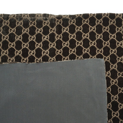 Vintage GG Silk Velvet Scarf