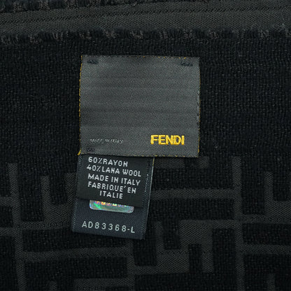 Zucca Wool Fringed Scarf