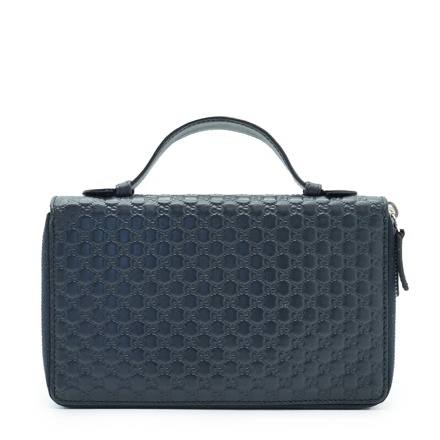 Microguccissima Zip Around Travel Organizer Long Wallet