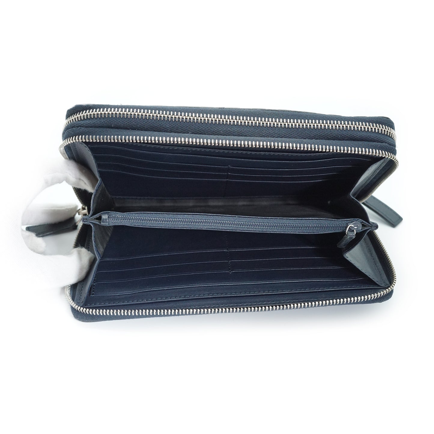 Microguccissima Zip Around Travel Organizer Long Wallet