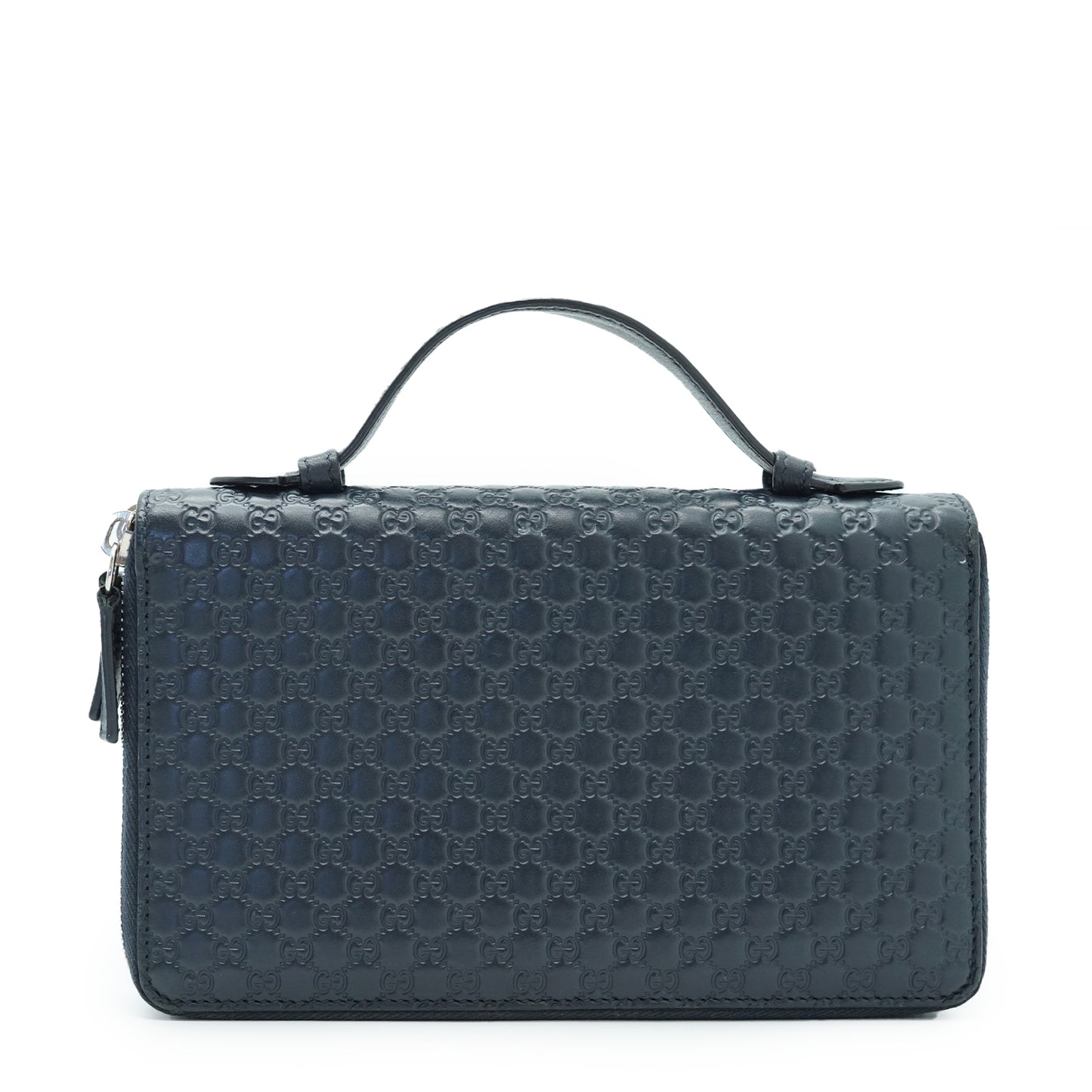 Microguccissima Zip Around Travel Organizer Long Wallet