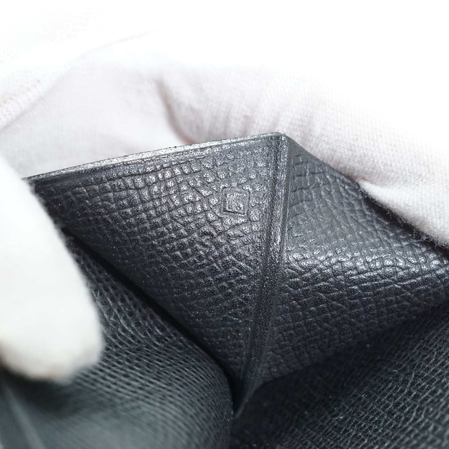 Bearn 2 Plis Epsom Palladium Bifold Long Wallet