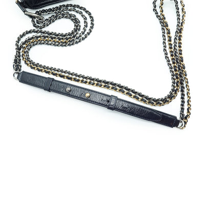 Gabrielle Tweed Multicolor Small Chain Hobo Bag