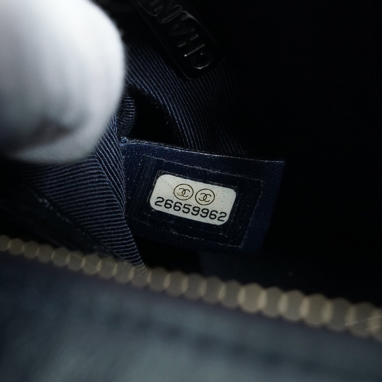 Gabrielle Tweed Multicolor Small Chain Hobo Bag