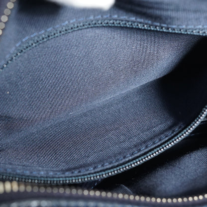 Gabrielle Tweed Multicolor Small Chain Hobo Bag