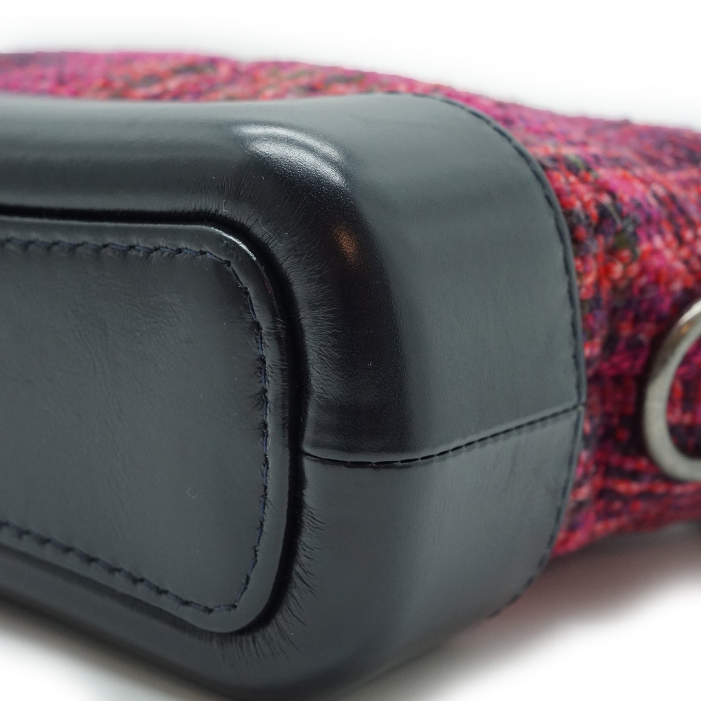 Gabrielle Tweed Multicolor Small Chain Hobo Bag