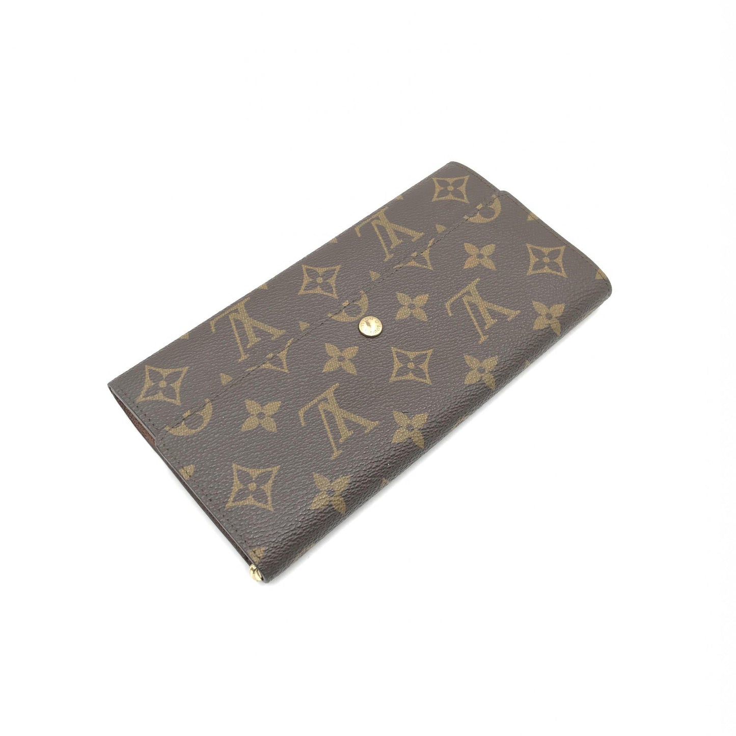 Louis Vuitton Monogram Canvas Fleuri Sarah Wallet