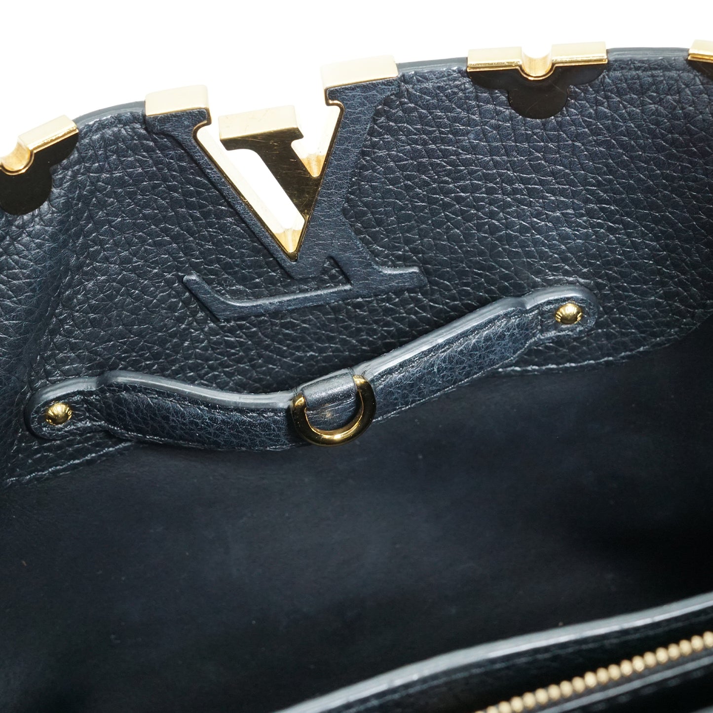 Capucines MM Taurillon Embellished Flower Crown Limited Edition