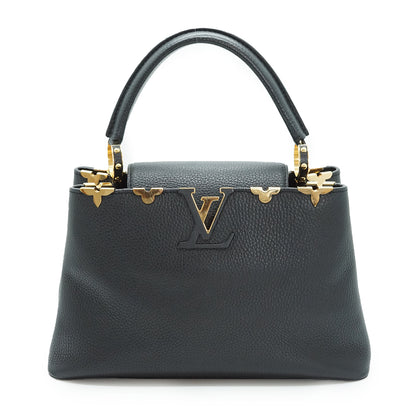 Capucines MM Taurillon Embellished Flower Crown Limited Edition