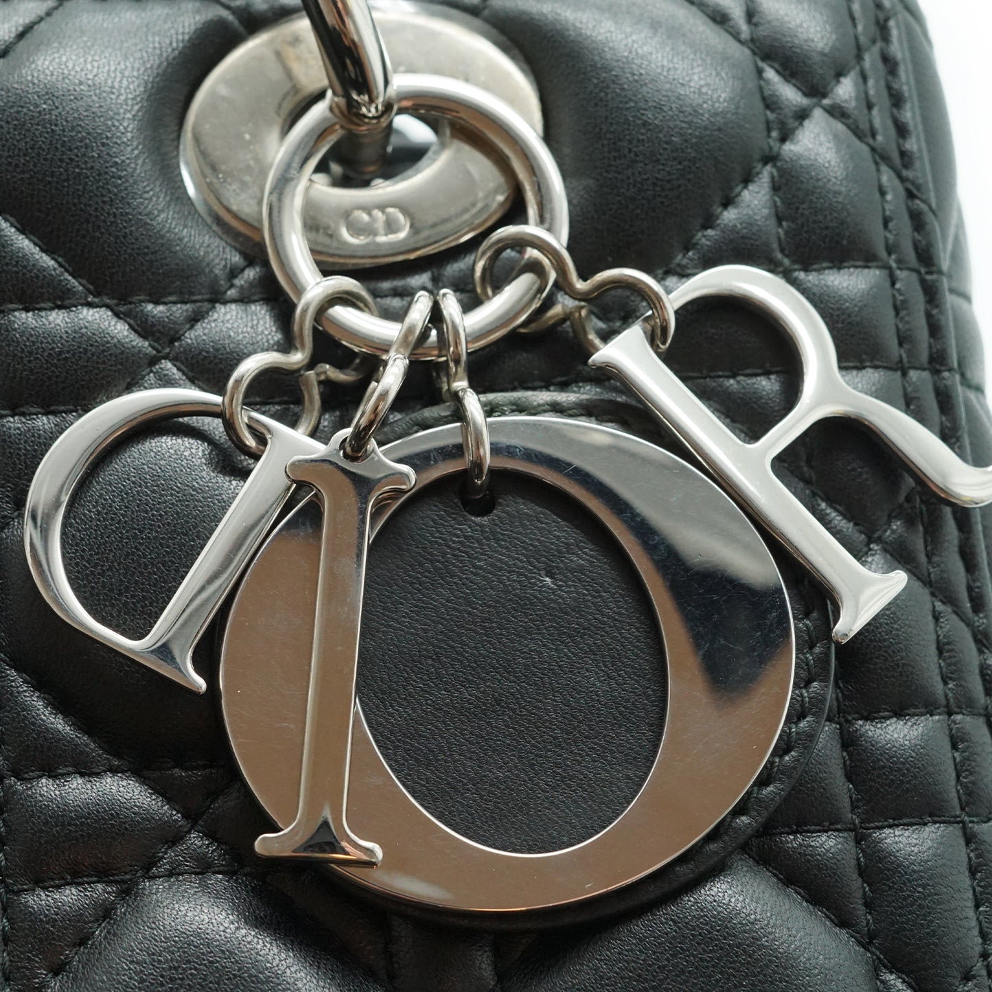 Lady Dior Matelasse Cannage Lambskin Medium