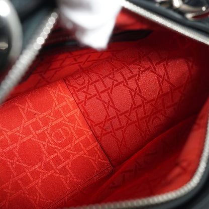 Lady Dior Matelasse Cannage Lambskin Medium