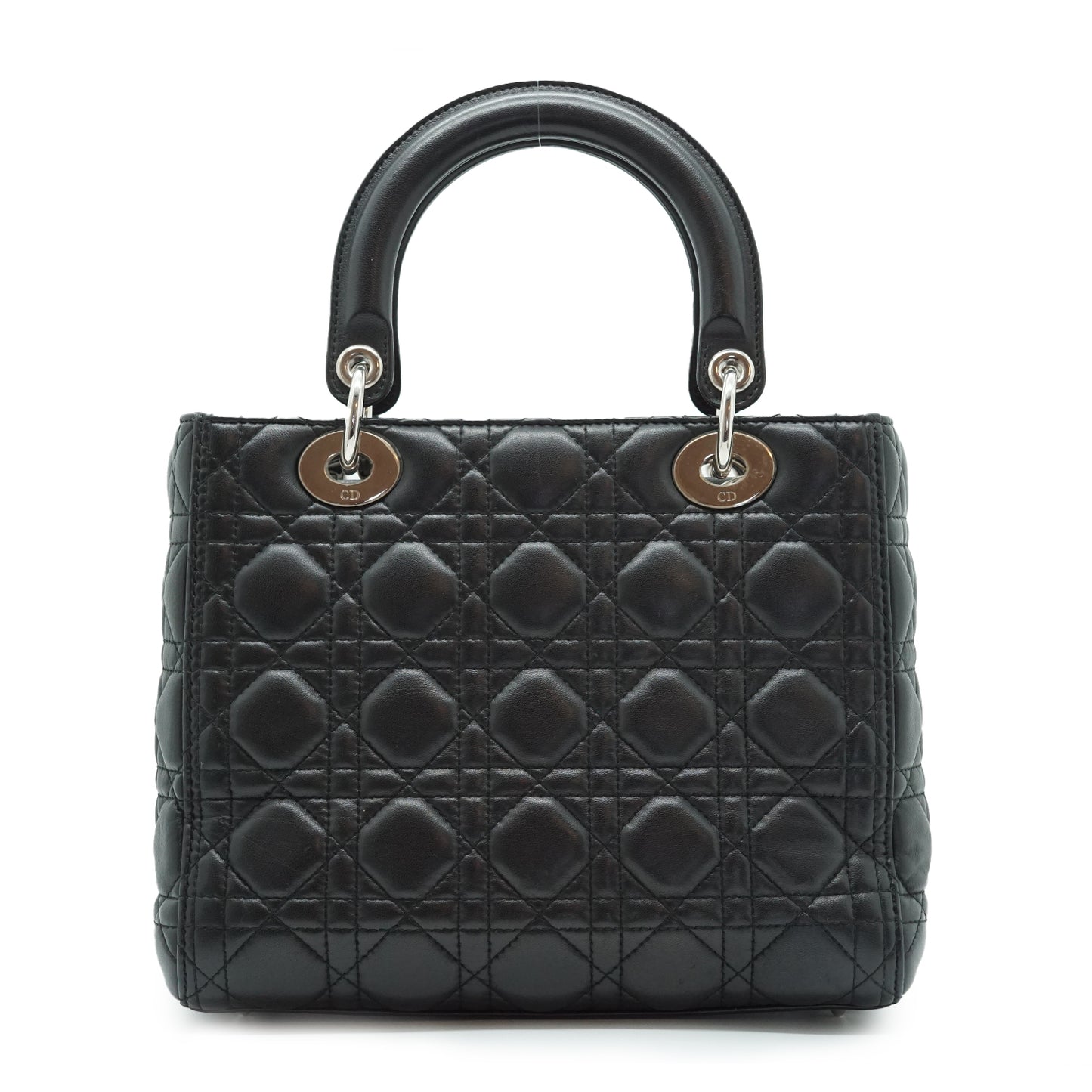 Lady Dior Matelasse Cannage Lambskin Medium