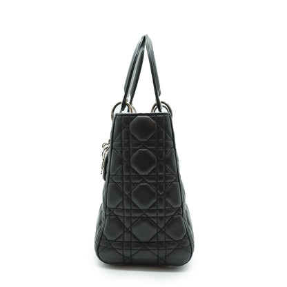 Lady Dior Matelasse Cannage Lambskin Medium