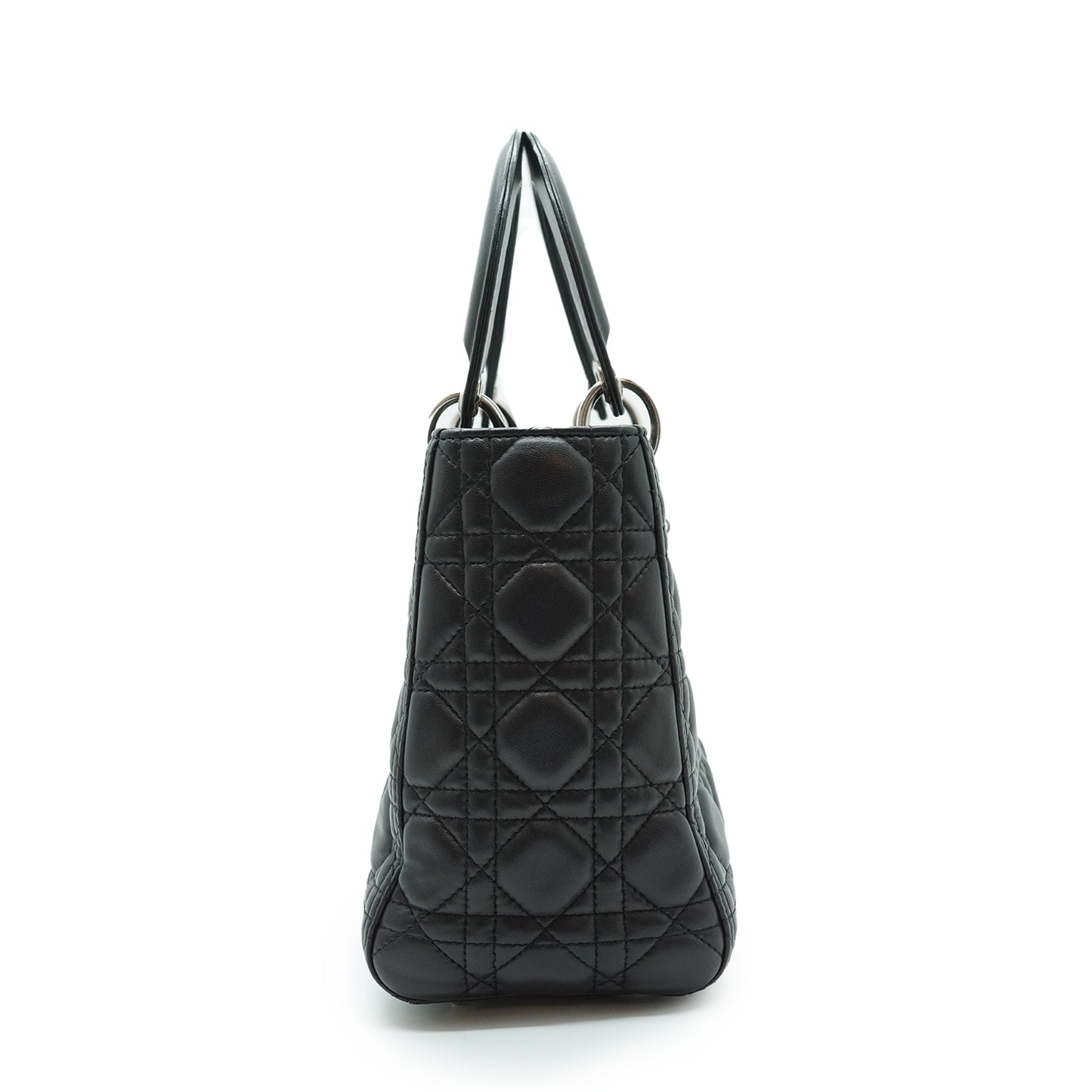 Lady Dior Matelasse Cannage Lambskin Medium