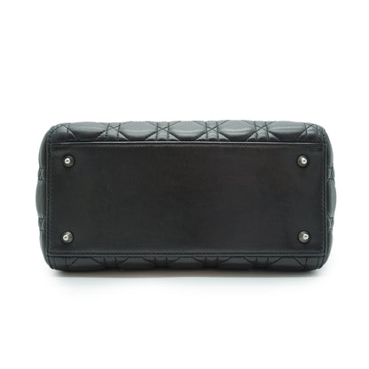 Lady Dior Matelasse Cannage Lambskin Medium