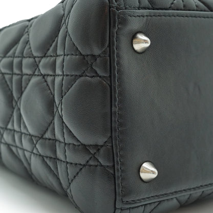 Lady Dior Matelasse Cannage Lambskin Medium