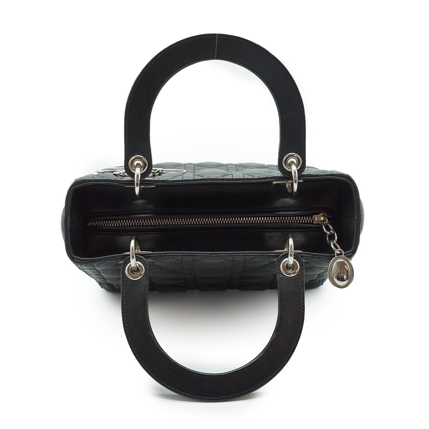 Lady Dior Matelasse Cannage Lambskin Medium