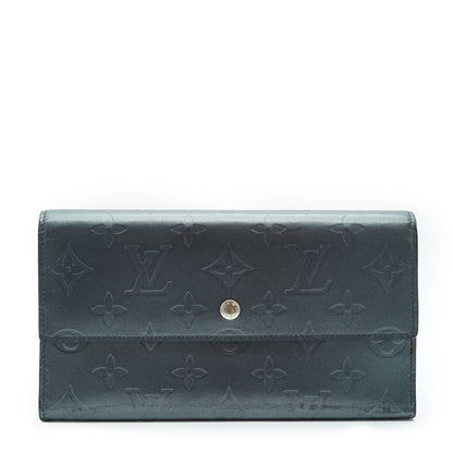 Monogram Mat Porte Tresor International Long Wallet