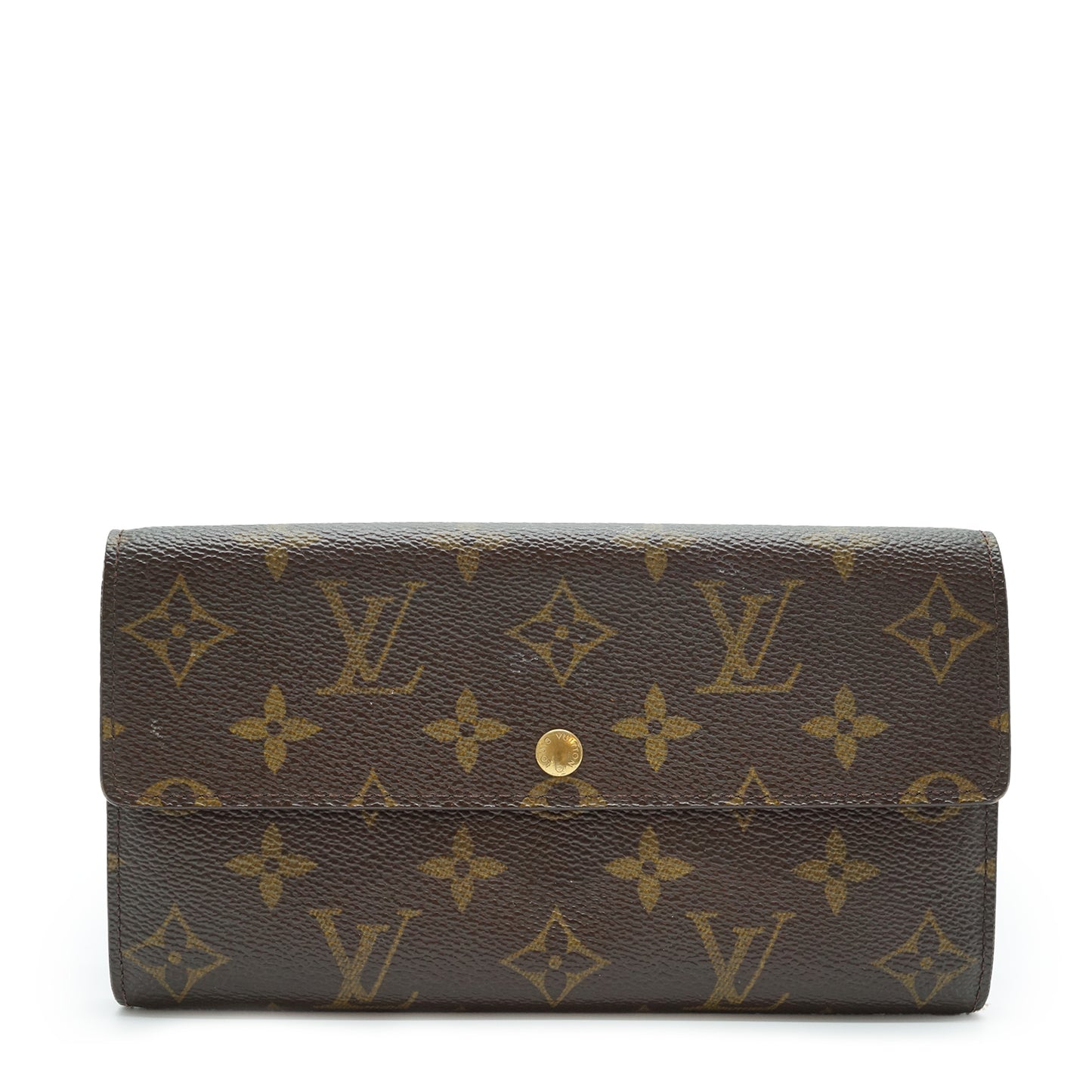 Monogram Porte Monnaie Credit Long Wallet