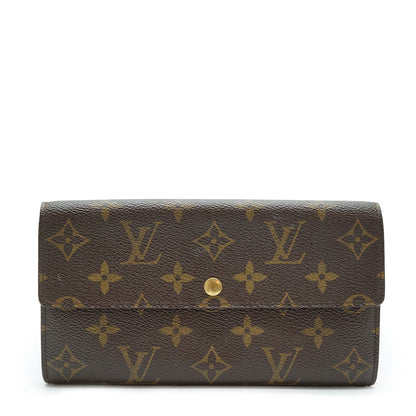Monogram Porte Monnaie Credit Long Wallet