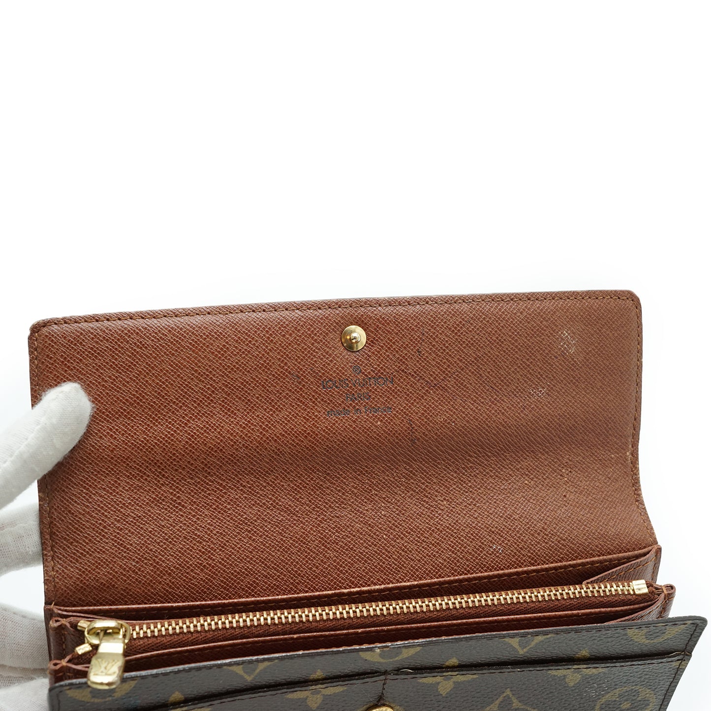 Monogram Porte Monnaie Credit Long Wallet