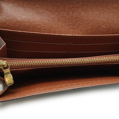 Monogram Porte Monnaie Credit Long Wallet