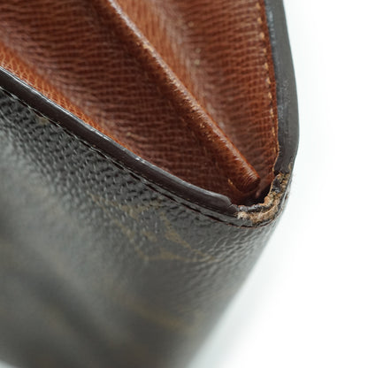 Monogram Porte Monnaie Credit Long Wallet