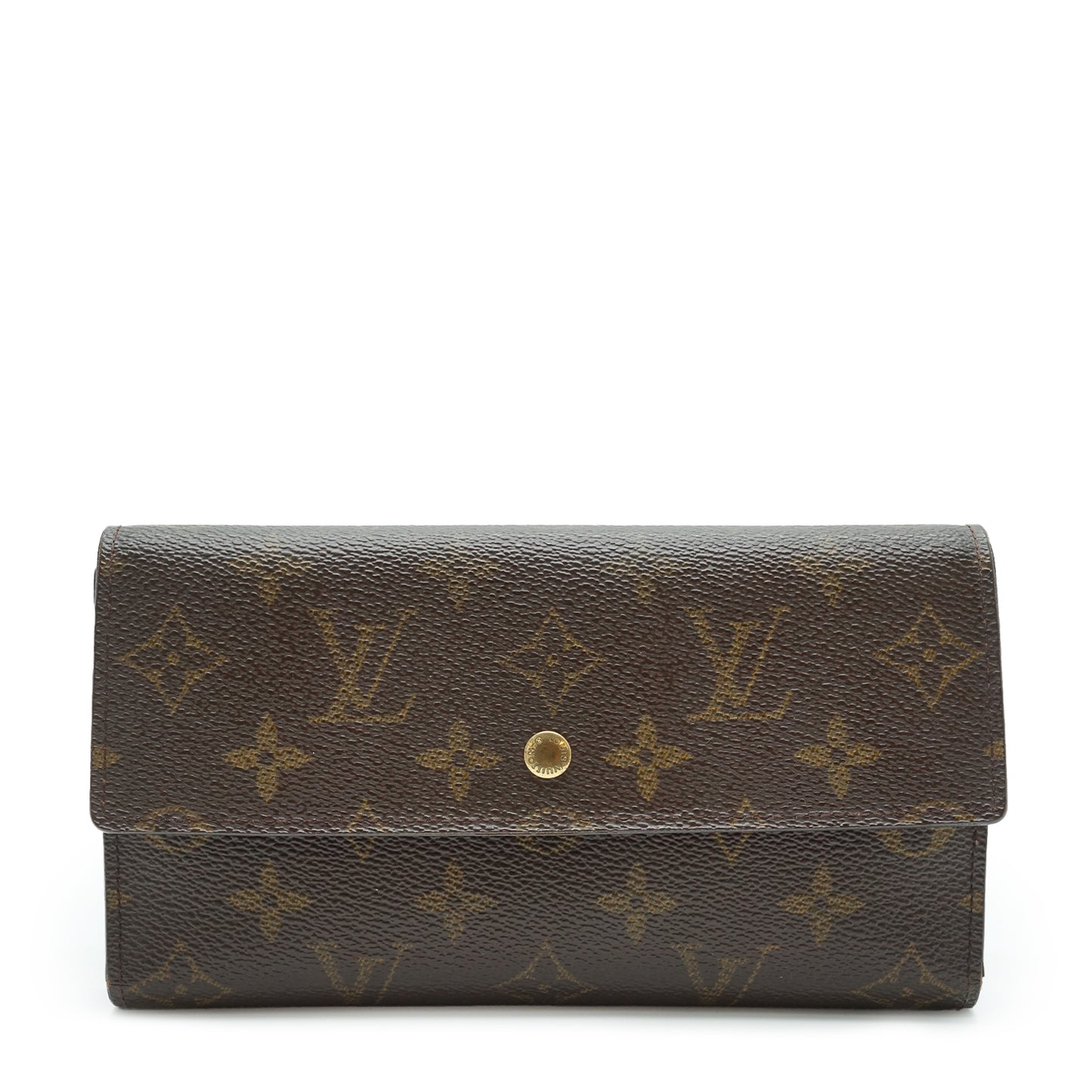 Monogram Porte Monnaie Credit Long Wallet