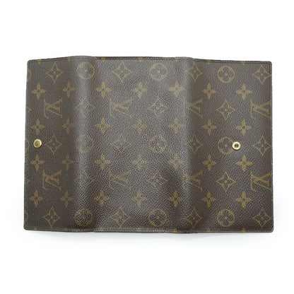 Monogram Porte Monnaie Credit Long Wallet