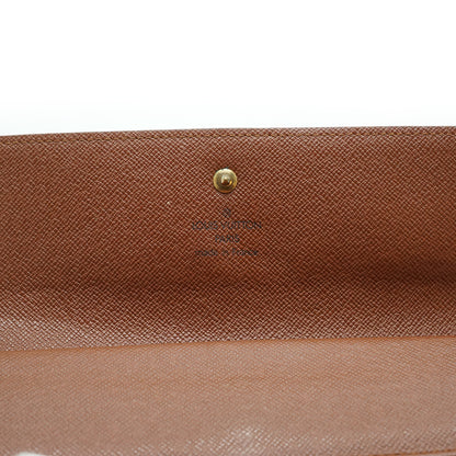 Monogram Porte Monnaie Credit Long Wallet