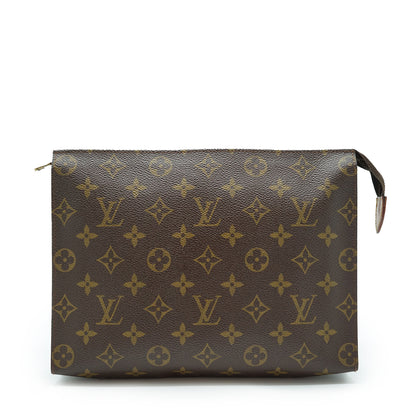 Vintage Monogram Poche Toilette Soufflet 26