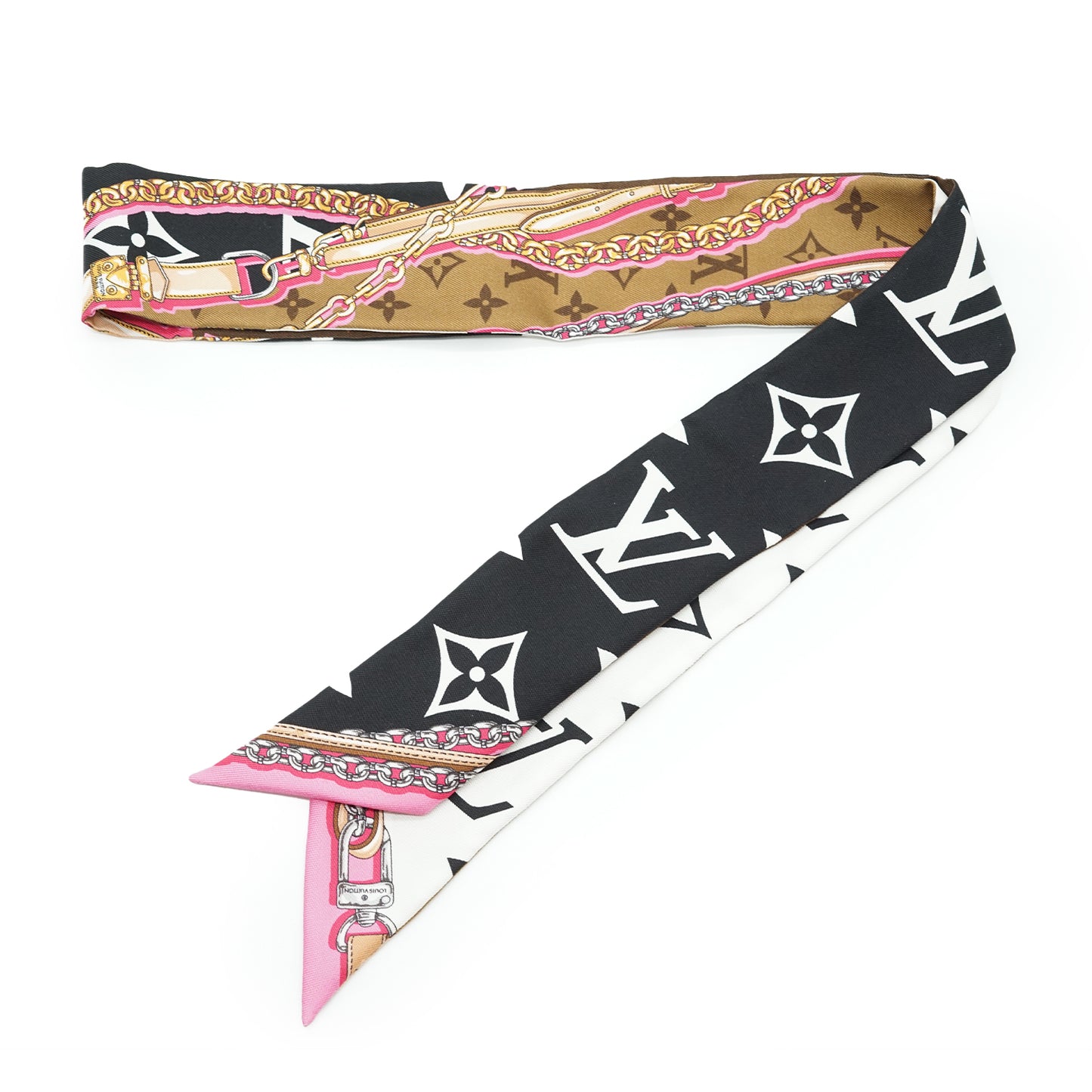 Monogram BB Bandeau Ultimate Silk Scarf